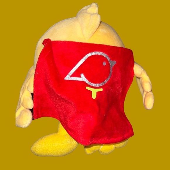 2019 Birdies4Brains Plush Stuffed Animal Toy Super Hero Cape Bird Brain Toy - Picture 2 of 5